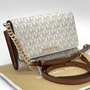 Michael Kors MD MF Phone Xbody Bag Vanilla